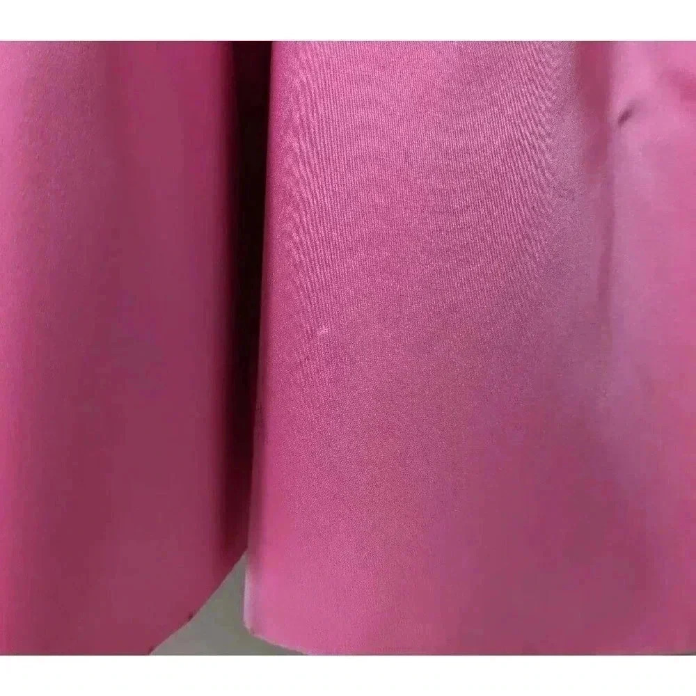 Vintage 1960s Pink Floor Length Gown Dress Bow Maxi Barbie Retro Bridesmaid 60s - Picture 11 of 16